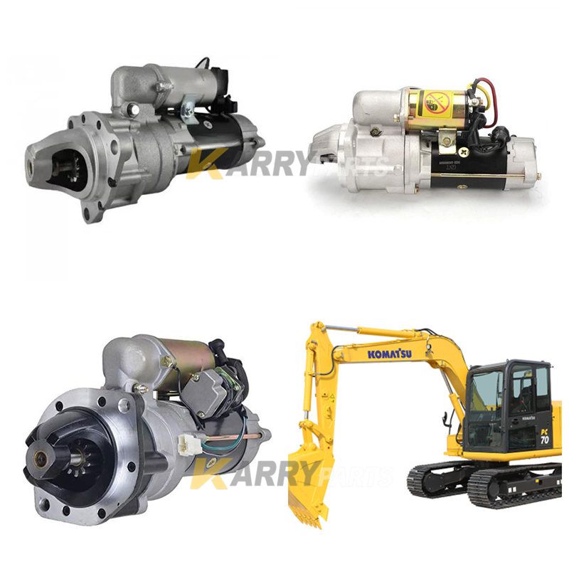 KOMATSU Excavator Parts Starter Motor